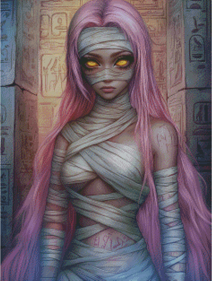 Diamond Painting Auge der Unsterblichkeit von Trudis_ai_art