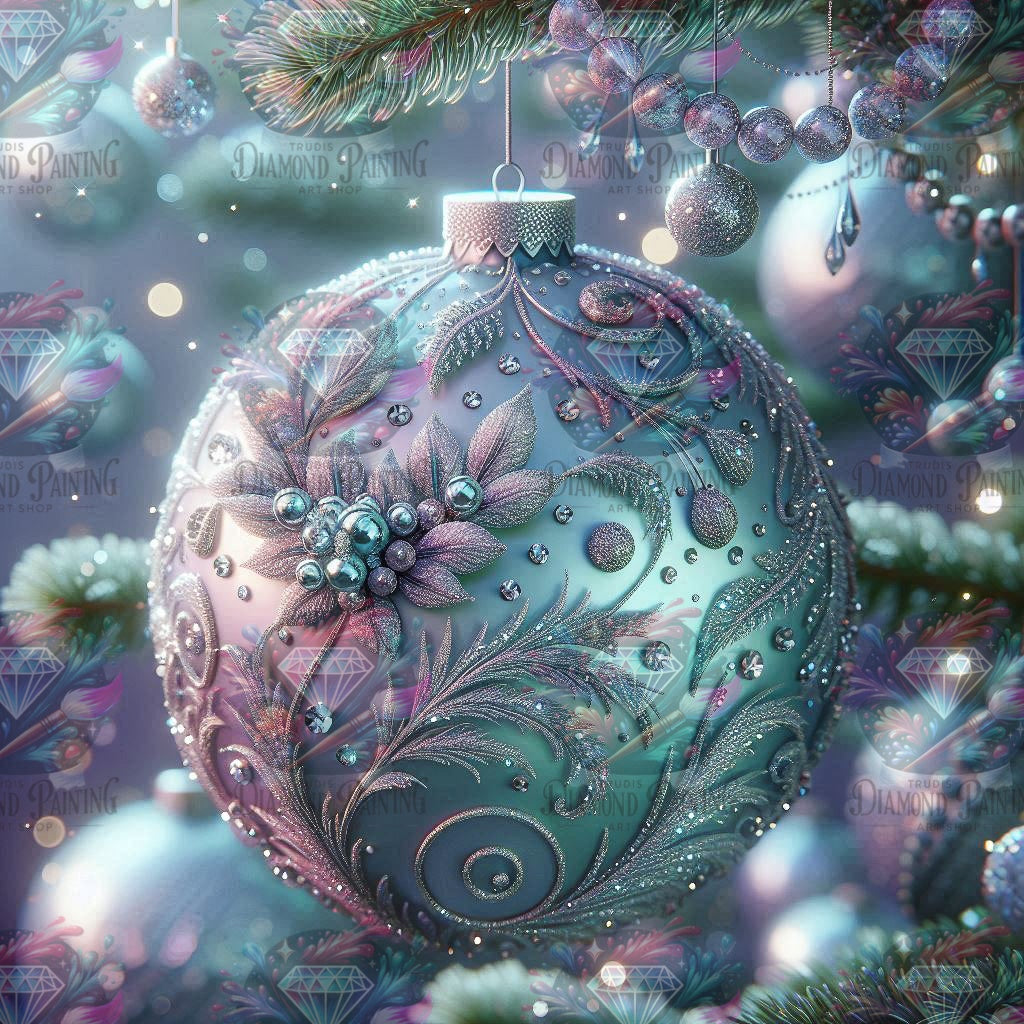 Diamond Painting Ornament Christmas Elegance von Lexxy Ai