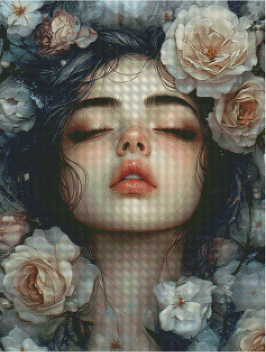 Diamond Painting Verwoben von Trudis_ai_art