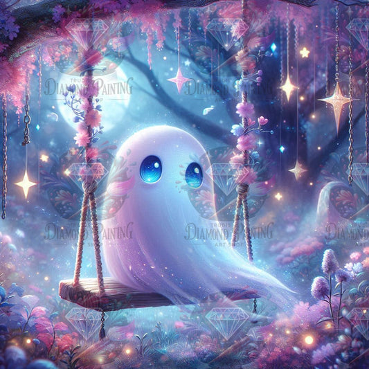 Diamond Painting Swinging Spookling ©Lexxy Ai