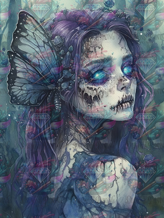 Diamond Painting Die Wächterin der verborgenen Schatten ©trudis_ai_art