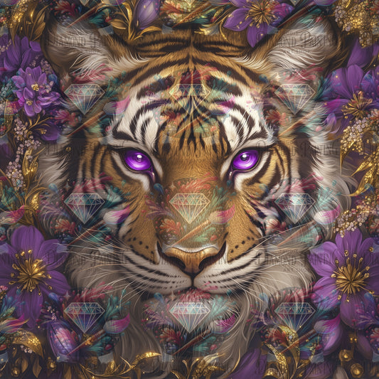 Diamond Painting Verborgene Pirsch ©trudis_ai_art