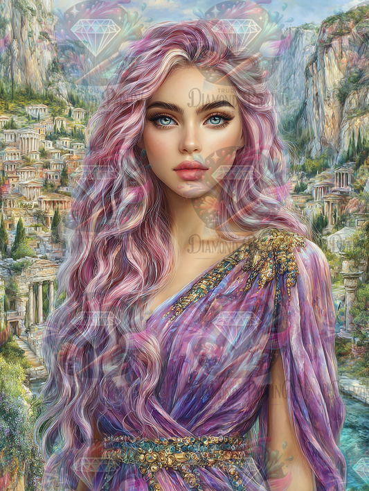 Diamond Painting Oriana, die Morgenblüte ©trudis_ai_art