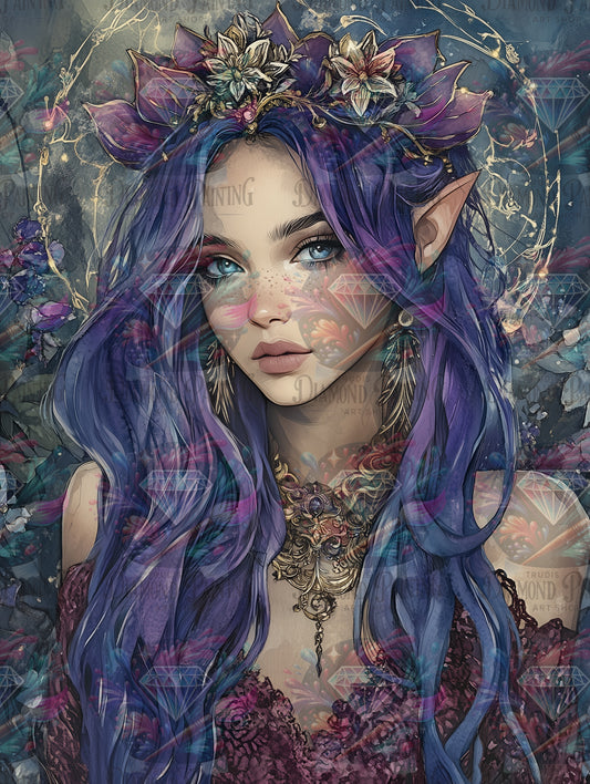 Diamond Painting Naiyra Windgesang ©trudis_ai_art