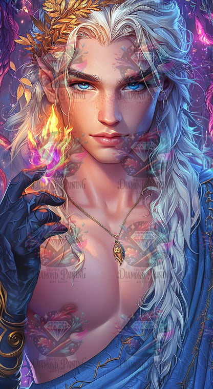 Diamond Painting Aurelian - wo Feuer träumt von Trudis_ai_art