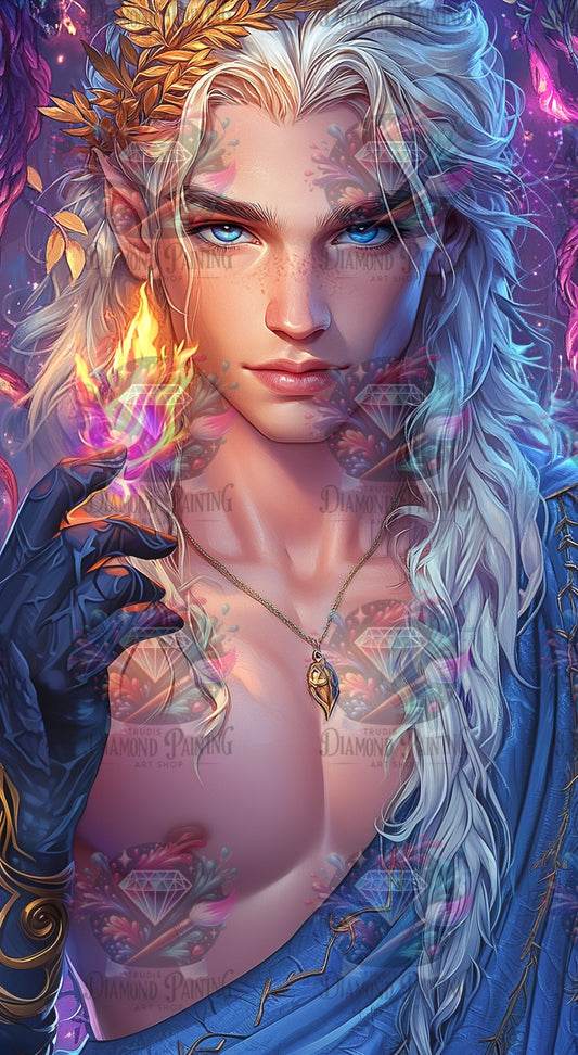 Diamond Painting Aurelian - wo Feuer träumt von Trudis_ai_art