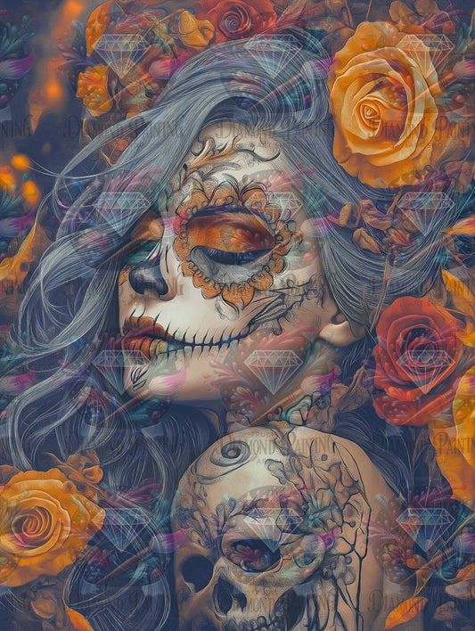 Diamond Painting Echoes Of Oblivion ©trudis_ai_art