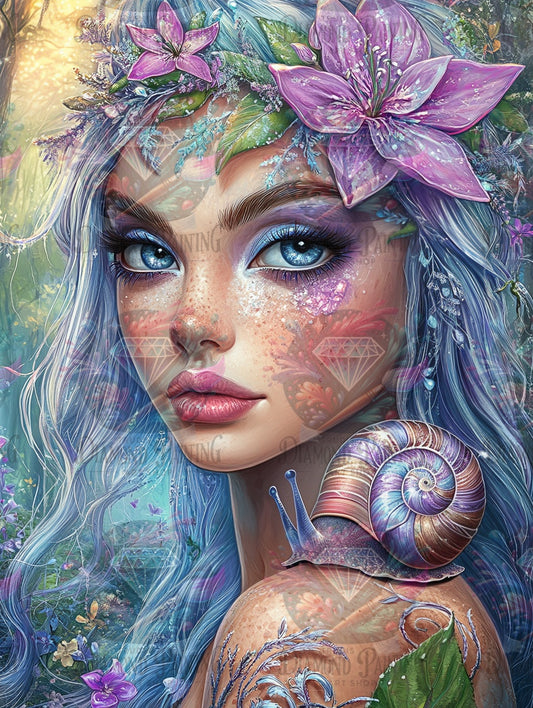 Diamond Painting Seelenruferin zwischen den Welten ©trudis_ai_art