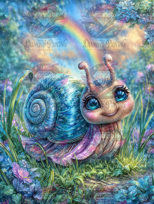 Diamond Painting Die Magie nach dem Regen ©trudis_ai_art