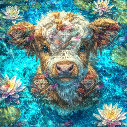 Diamond Painting MOO-rina ©trudis_ai_art