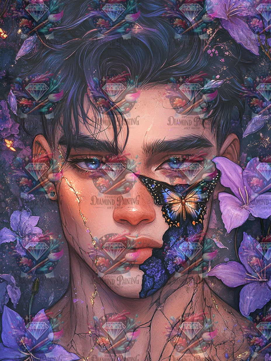 Diamond Painting Stiller Metamorph von Trudis_ai_art