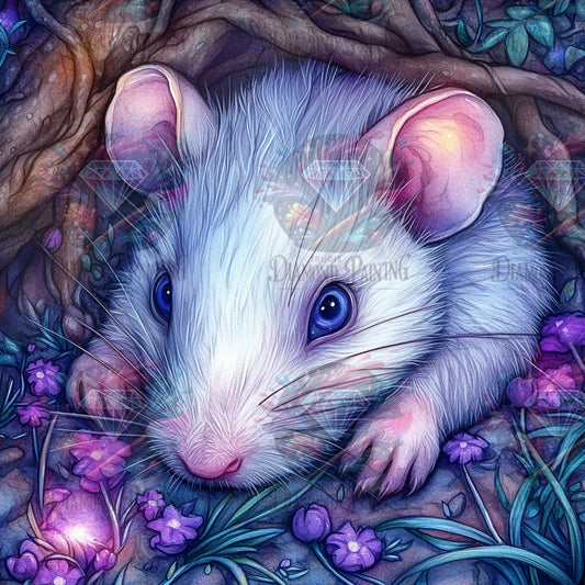 Diamond Painting Die kleine Seele im Wurzelhain ©trudis_ai_art