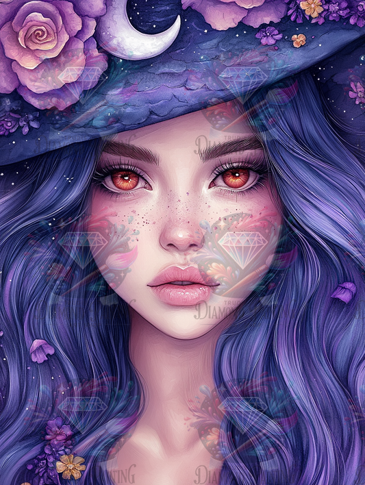 Diamond Painting Trägerin des Mondsiegels von Trudis_ai_art