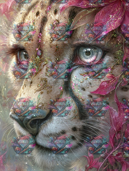 Diamond Painting Zartheit im Schweigen von Trudis_ai_art