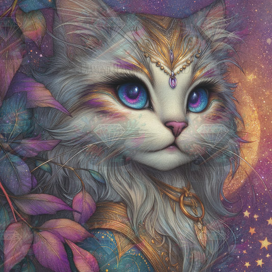 Diamond Painting Sternenwächterin der Traumreiche ©trudis_ai_art