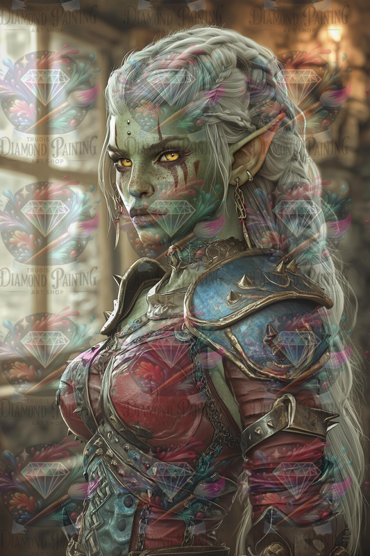 Diamond Painting Waffen der Nacht, Seele des Windes ©trudis_ai_art