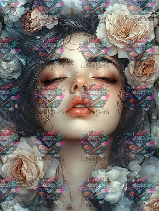 Diamond Painting Verwoben von Trudis_ai_art