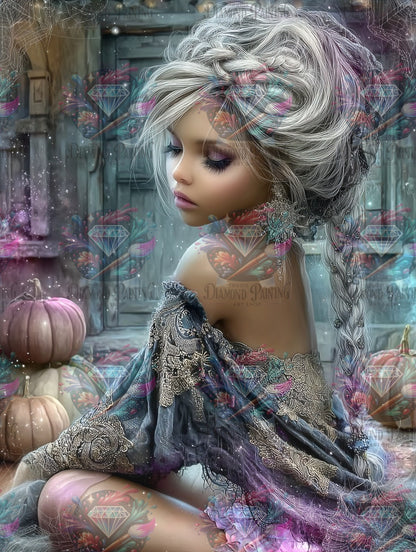 Diamond Painting Lilura - im Licht der fallenden Blätter von Elly_A.I