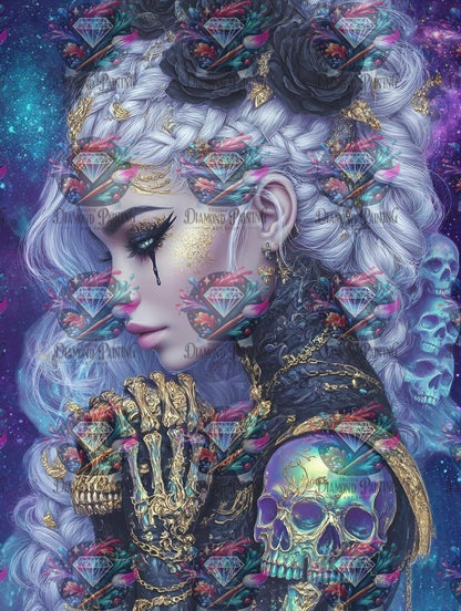 Diamond Painting Die Untröstliche von Sandrietta_ai