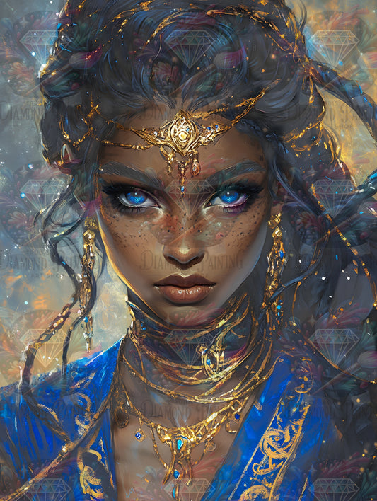 Sapphire Sorceress ©trudis_ai_art